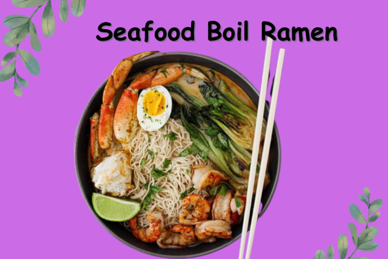 Seafood Boil Ramen Recipe